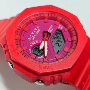 Activa Recon X Invicta Digital Unisex Watch - 45.5mm, Red (ACW423-011)